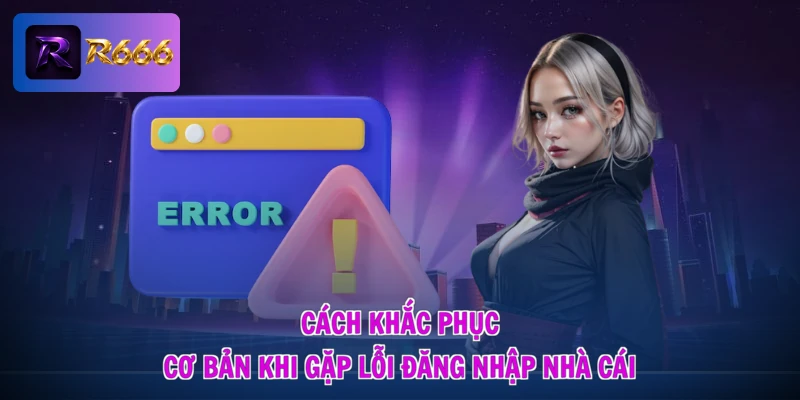 Lỗi Đăng Nhập R666 - Gỡ Khó Liền Tay, Nhận Ngay Lộc Khủng 2 Cách khắc phục cơ bản khi gặp lỗi đăng nhập nhà cái