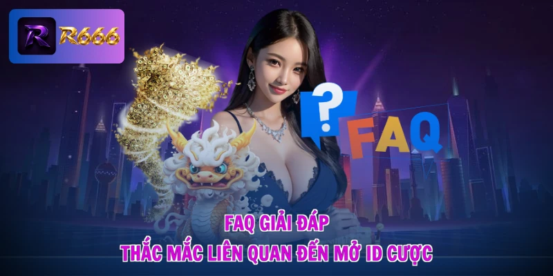 FAQ giải đáp thắc mắc liên quan đến mở ID cược