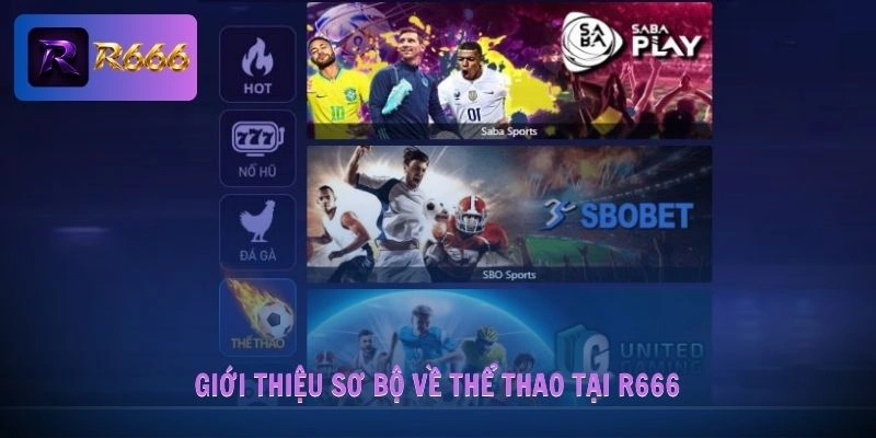 Thể Thao R666 1 Giới thiệu sơ bộ về thể thao tại R666