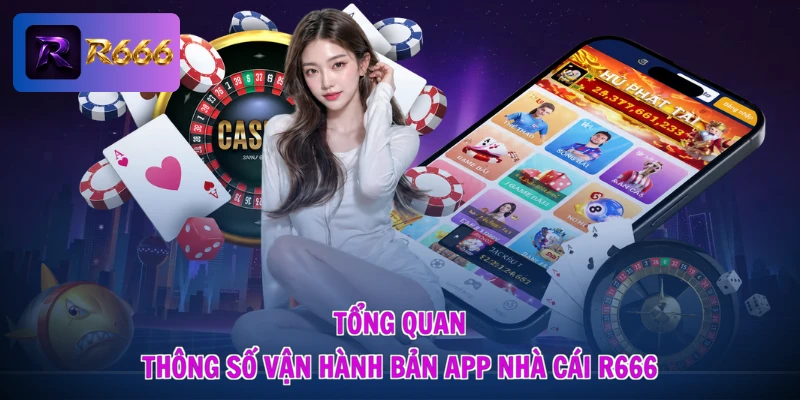 Tổng quan thông số vận hành bản app nhà cái R666