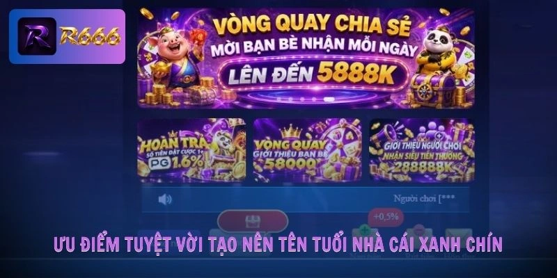 Giới thiệu R666 3 Ưu điểm tuyệt vời tạo nên tên tuổi nhà cái xanh chín